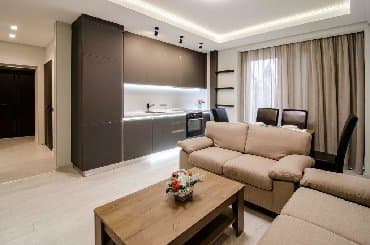 аренда квартир бишкек собственник: 2 комнаты, Душевая кабина, Постельное белье, Кондиционер — 7