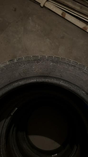 50: Шины 225 / 50 / R 16, Лето, Б/у, Комплект, Легковые, Continental — 2