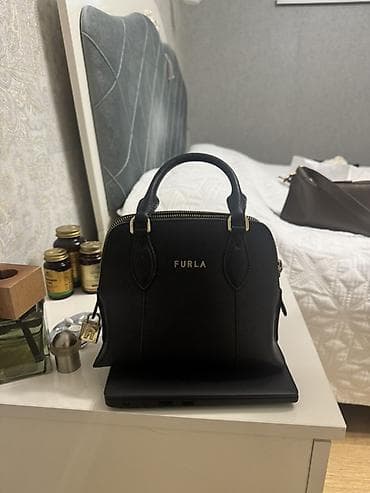 Аксессуары: Сумка Furla Metropolis (мини-тоут/боулинг), черная ОРИГИНАЛ - — 1