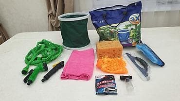 щетка для мойки авто: Компактный, удобный, практичный набор (8 предметов в 1 сумке) для — 2