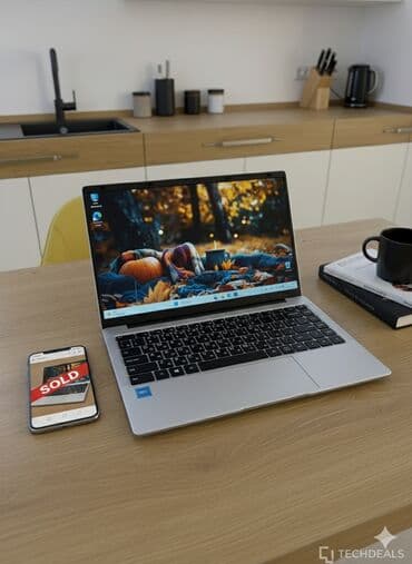 Ноутбук, 8 ГБ ОЗУ, 13.3 ", Б/у, Для работы, учебы, память SSD