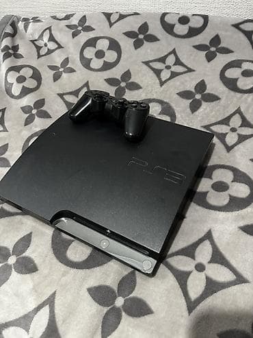 Игровая приставка Sony PlayStation 3 Slim (PS3) Комплектация: -