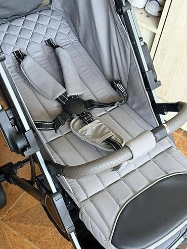балдар коляскасы: Коляска, Другой бренд, цвет - Серебристый, Б/у, Самовывоз — 3