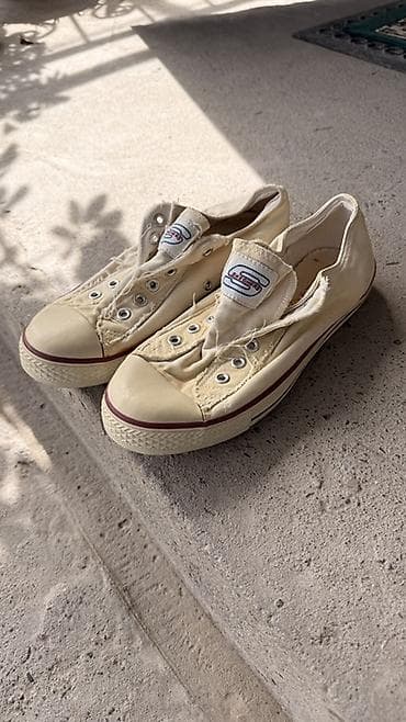 женская обувь на осень: Лоферы, 36, 36.5, 37, Skechers, Б/у, цвет - Бежевый, Самовывоз — 1