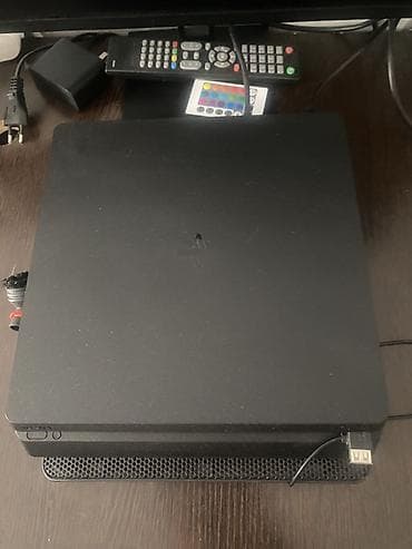 ps3 ps4: PlayStation 4 Slim + набор игр Память консоли 1tb Консоль не шумит не — 1