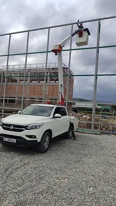 Авто кызматтары: Услуги автовышки на базе пикапа - Компактная телескопическая — 2