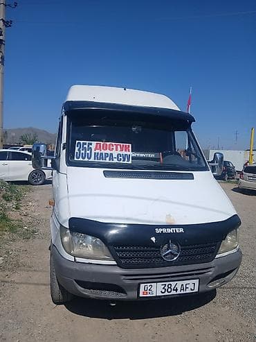 маршрутка иссык куль: Mercedes-Benz Спринтер: 2003 г., 2.2 л, Ручные, Дизель, Бус — 5