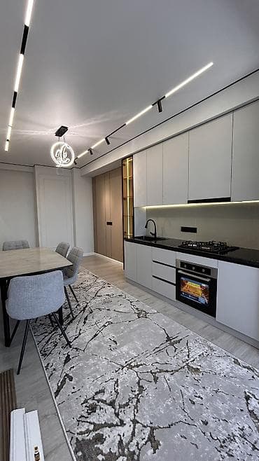 переносной дом бишкек: 2 комнаты, 55 м², Элитка, 8 этаж, Дизайнерский ремонт — 7