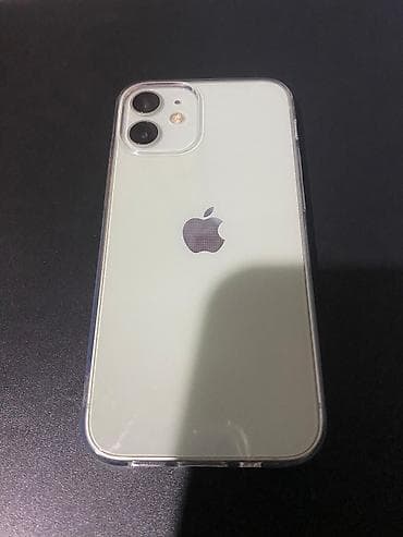 redmi note: IPhone 12 mini, Б/у, 64 ГБ, Зеленый, Чехол, 80 % — 2