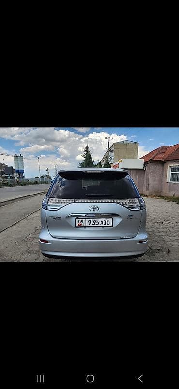 спада багажник: Toyota Estima: 2007 г., 2.4 л, Автомат, Гибрид, Минивэн — 4