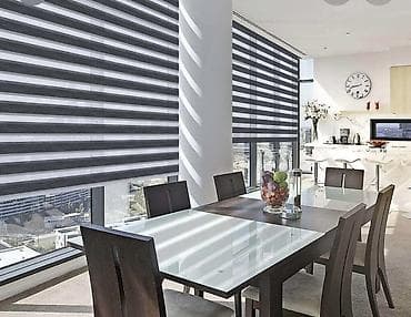 комнатные жалюзи: Рулонные шторы и шторы «День-Ночь» на окна - Варианты: классические — 1