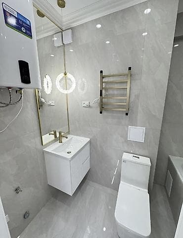 Квартиры: 2 комнаты, 61 м², Элитка, 9 этаж, Дизайнерский ремонт — 3
