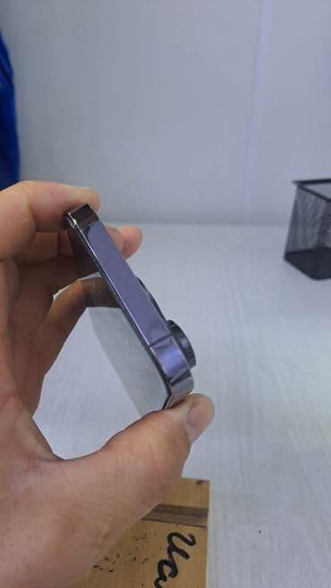 айон 14: IPhone 14 Pro, Колдонулган, 128 ГБ, Deep Purple — 5