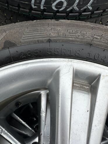 runx alex: Дөңгөлөктөр монтажда 235 / 55 / R 18, All-season, Колдонулган, Комплект, Жеңил унаалар, Куйма, тешиктери - 5 — 3