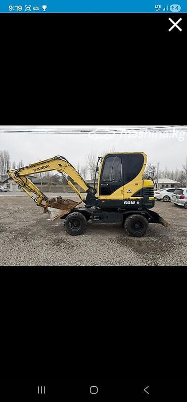 скутер трицикл бензиновый с кабиной цена: Экскаватор, Hyundai, 2011 г., Колесный — 7