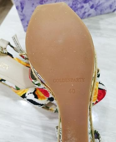 Туфли: Новые летние сабо на танкетке на широкую ногу. Подойдет на 39 и на 40 — 3