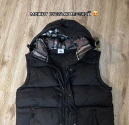 спортивные пуховики: Новая куртка жилетка 2в1, размер xl, цена 2500с — 4