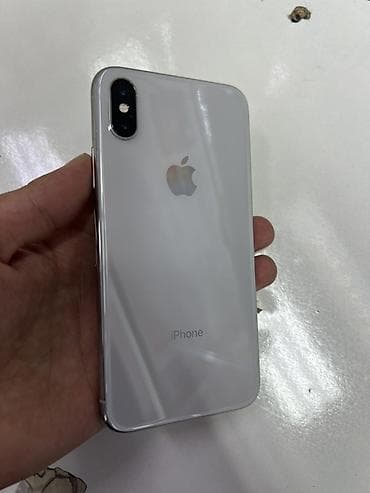 iphone mini: IPhone X, 256 ГБ, Серебристый, 84 % — 1
