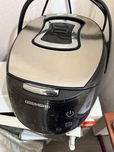 Мультиварка REDMOND - Компактная электрическая мультиварка с верхней