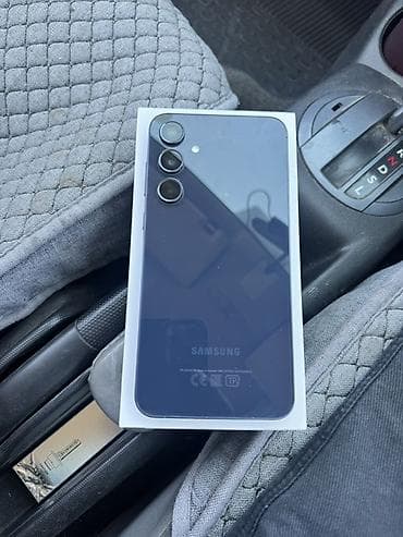 Samsung Galaxy A55 5G, Б/у, 128 ГБ, цвет - Синий, 1 SIM, 2 SIM