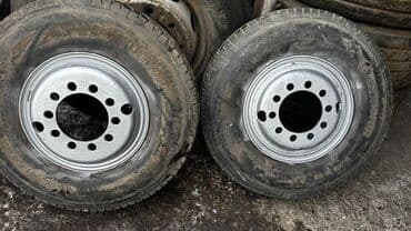 шины и диск: Железные Диски R 22,5 отверстий - 8 — 12