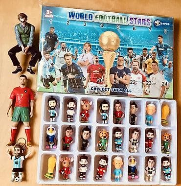 Велоаксессуары: Фигурки Набор «World Football Stars» — как брелочки как сувенирчики — 3