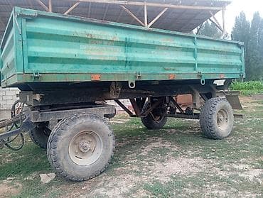 Прицеп сельскохозяйственный двухосный самосвальный. - Конструкция
