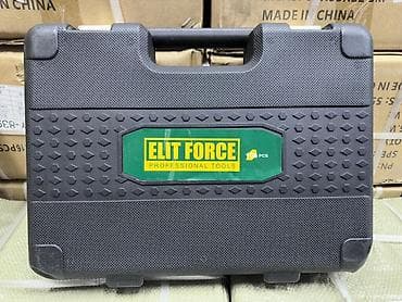 ручка машины: Набор инструментов ELIT FORCE, 108 предметов, в ударопрочном — 4
