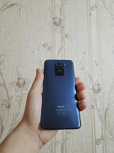 Redmi, Redmi Note 9, Б/у, 64 ГБ, цвет - Синий, 2 SIM
