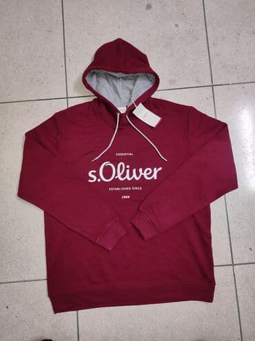 брендовые мужские спортивные костюмы из турции: Толстовка с начесом бренда s.Oliver — 4