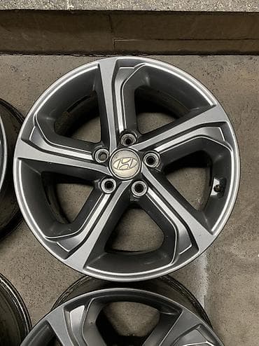 Дисктер: Куйма Дисктер R 17 Hyundai, Комплект, тешиктери - 5, Колдонулган — 3