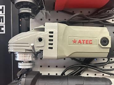 Инструменттер: Угловая шлифмашина (болгарка) ATEC - Мощный электродвигатель для — 1