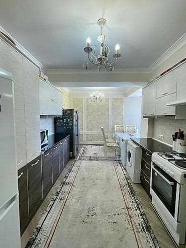 квартиры балыкчы: 3 комнаты, 91 м², 6 этаж — 6