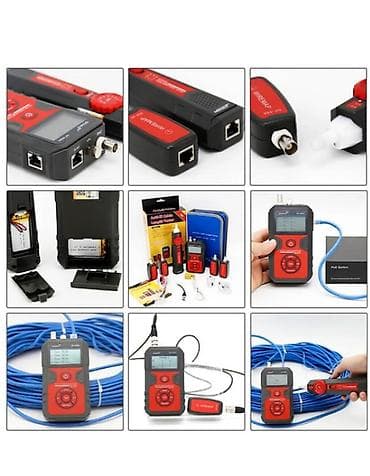 поис: Noyafa NF-858C — многофункциональный кабельный тестер и трассоискатель — 2