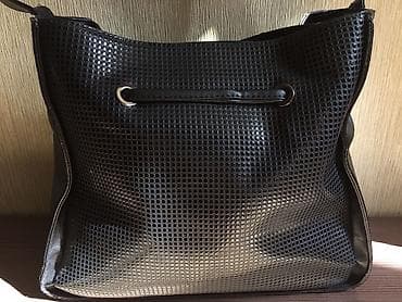 ted baker: Чёрная сумка из эко-кожи Состояние 8/10, брали за 3500, отдаём за 500 — 4