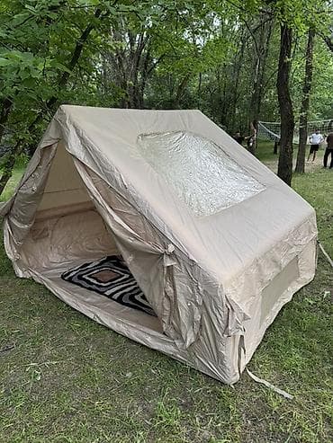 палатки на прокат: АРЕНДА Палаточный комплект для кемпинга - Просторная двускатная — 2