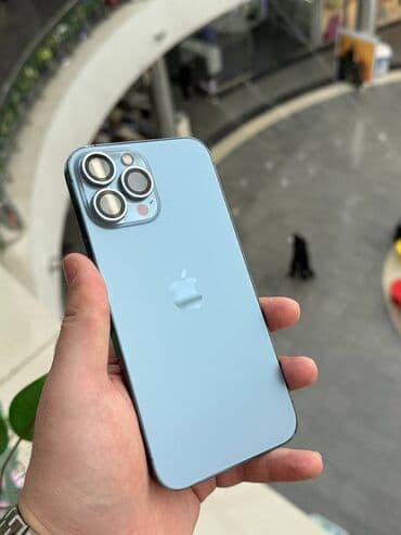 чехлы на айфон 14 про макс бишкек: IPhone 13 Pro, Sierra Blue, Каптама — 1