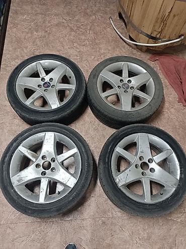 Колеса в сборе 145 / R 17, Лето, Комплект, Легковые, Литые, отверстий - 5