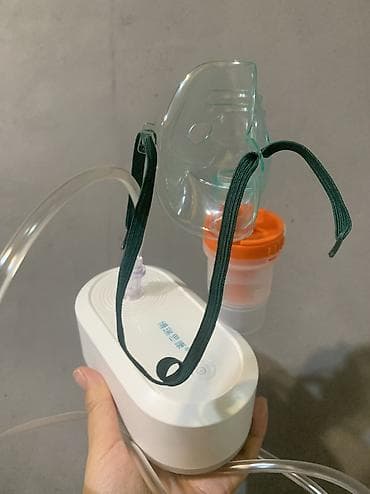 Медицинские лампы: Оригинал Сертефицированный профессиональный Компрессорный ингалятор — 4
