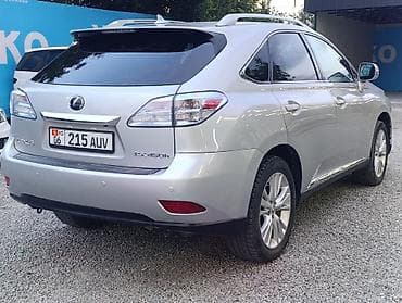 infinity qx4: Lexus RX: 2010 г., 3.5 л, Вариатор, Гибрид, Кроссовер — 6