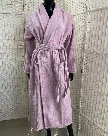 домашние халаты больших размеров: Женские/мужские/детские махровые халаты Теплые халаты 100%хлопок — 2