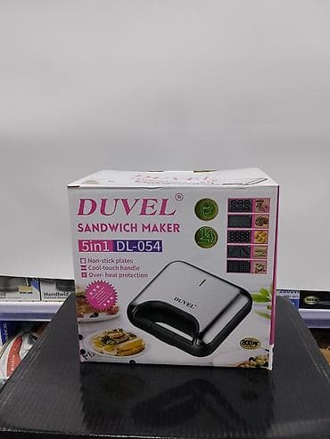 sandwich maker: Сэндвичница DUVEL DL-054 5-в-1 Многофункциональный прибор для горячих — 1