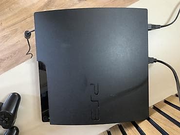 pls 4: PlayStation 3 Slim с 4 геймпадами есть диск Mortal Kombat 9 отлично — 3