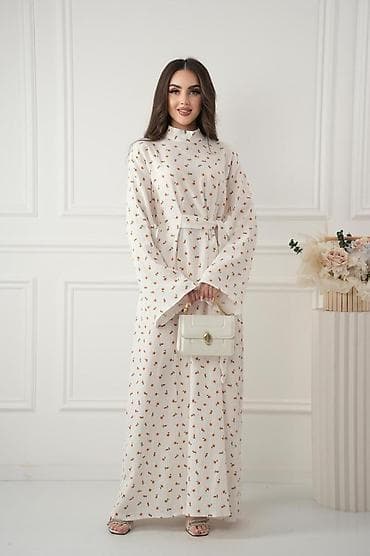 molecule plus: Повседневное платье, Made in KG, Лето, Длинная модель, 6XL — 7