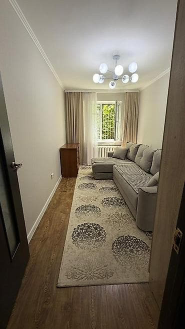 аренда квартиры в аламедин 1: 3 комнаты, 58 м², 104 серия, 1 этаж, Евроремонт — 6