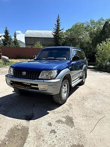 Toyota Land Cruiser Prado: 2002 г., 3 л, Кол менен иштөөчү, Дизель, Жол тандабас — 1