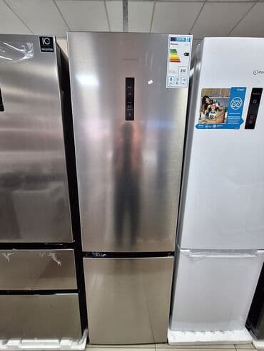 Холодильник Hisense, Новый, Двухкамерный, Total no frost, 90 * 210 * 90, С рассрочкой at lalafo.kg Холодильник Hisense, Новый, Двухкамерный, Total no frost, 90 * 210 * 90, С рассрочкой