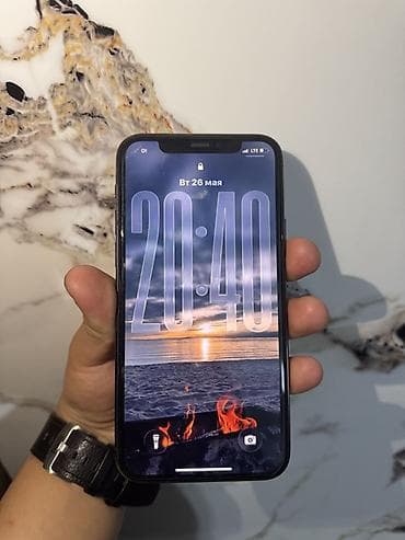 aiphone x: IPhone 11 Pro, Б/у, 256 ГБ, Matte Midnight Green, Чехол, 87 % — 2