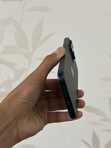 iphone s: IPhone 15 Pro Max, Б/у, 256 ГБ, Синий, Защитное стекло, Чехол, 87 % — 3