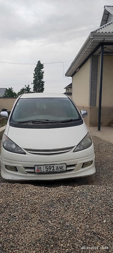Транспорт: Toyota Estima: 2002 г., 2.4 л, Автомат, Бензин, Минивэн — 1